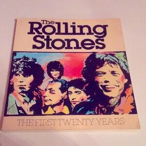 The Rolling Stones The First Twenty Years large softcover book David Dalton 1981